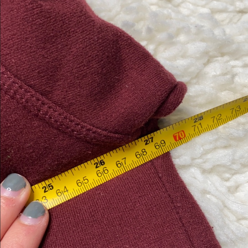 Champion Maroon School Theme Pullover Hoodie Q2 - image 4